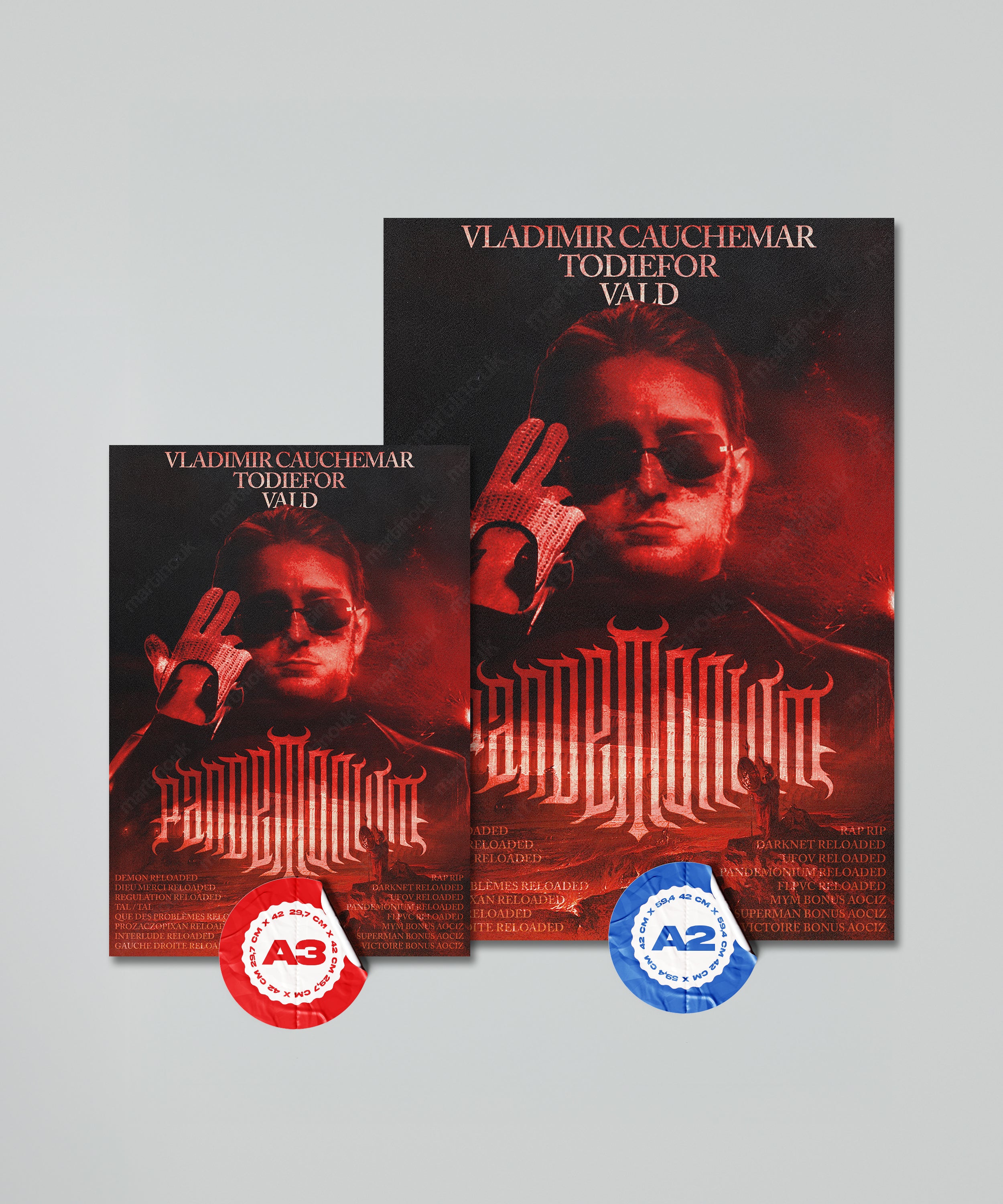 Poster Vald, Vladimir Cauchemar, Todiefor