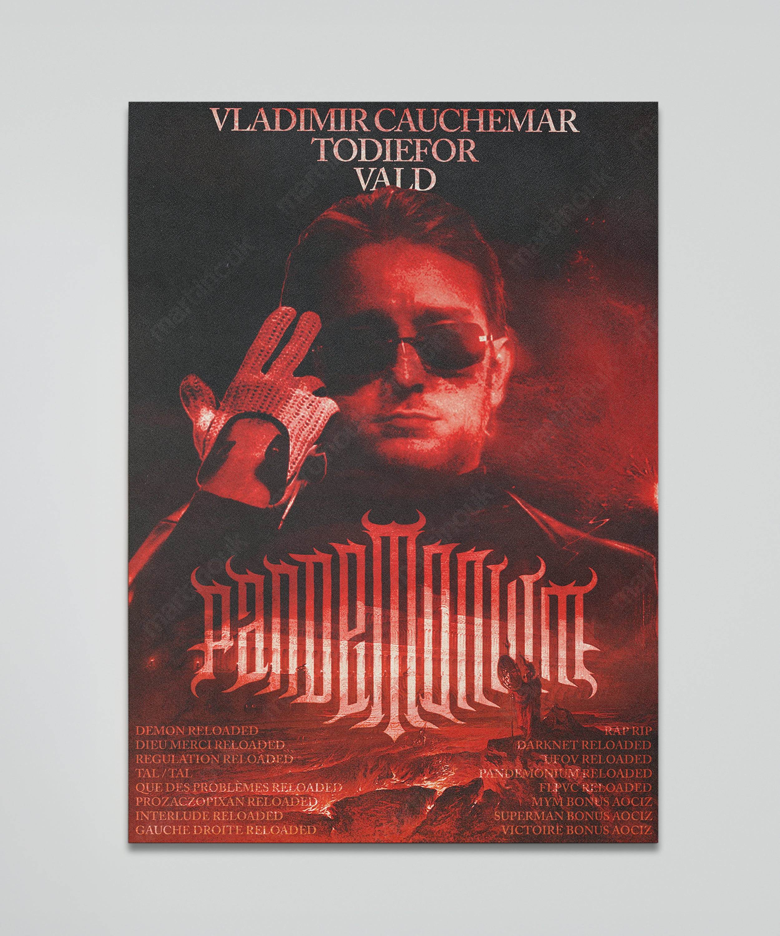 Poster Vald, Vladimir Cauchemar, Todiefor