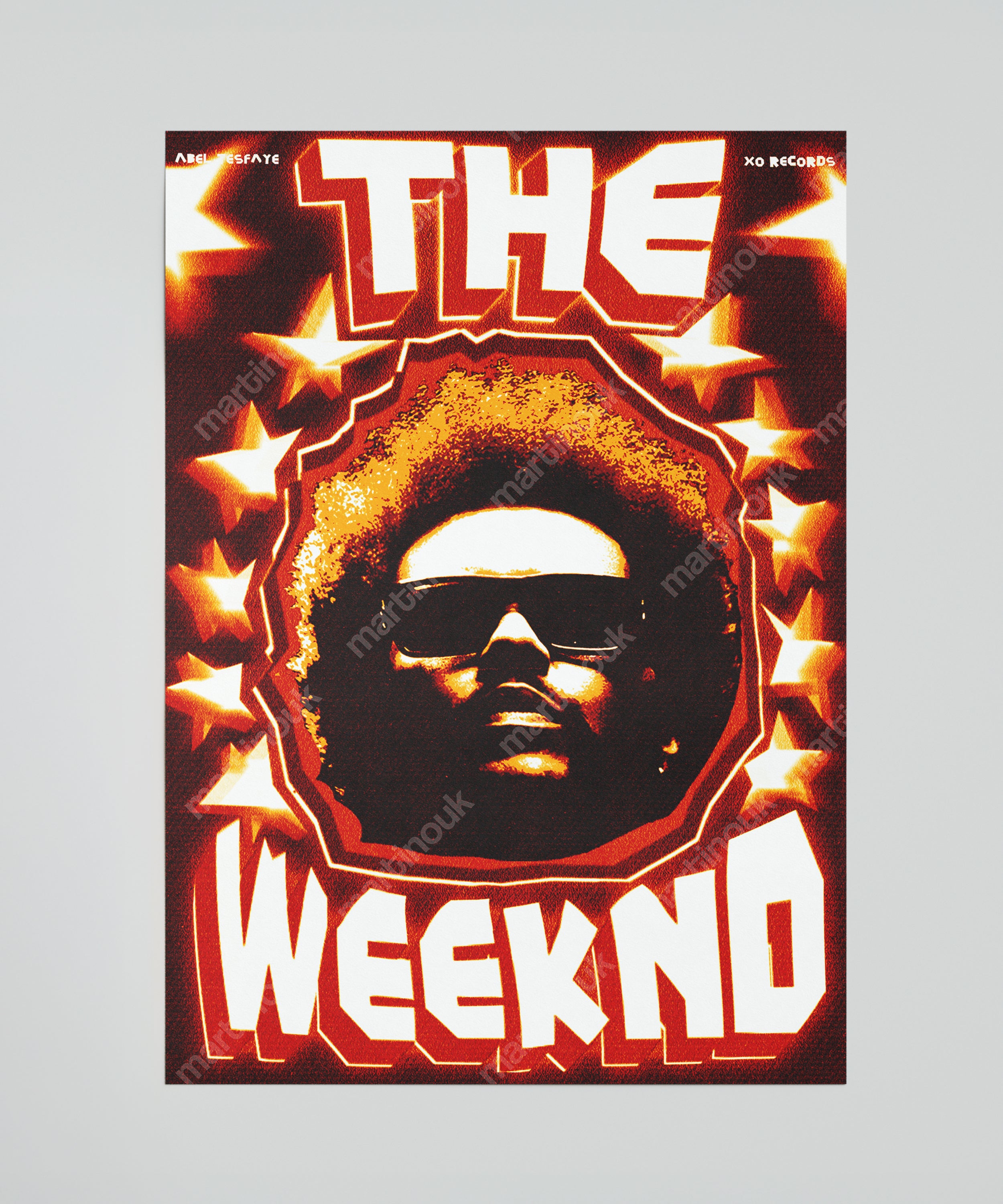The Weeknd Poster