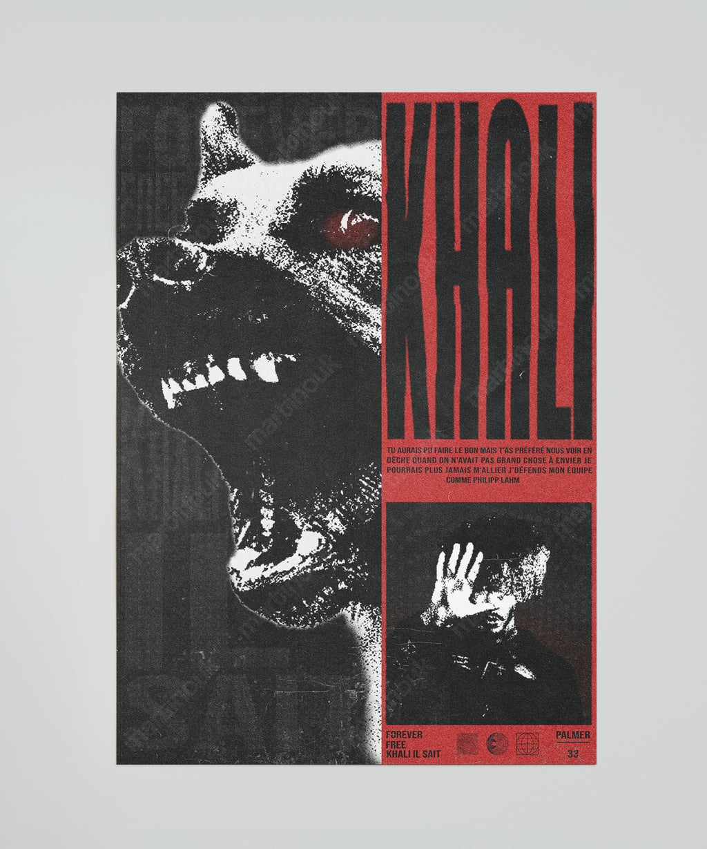 Plakat Khali