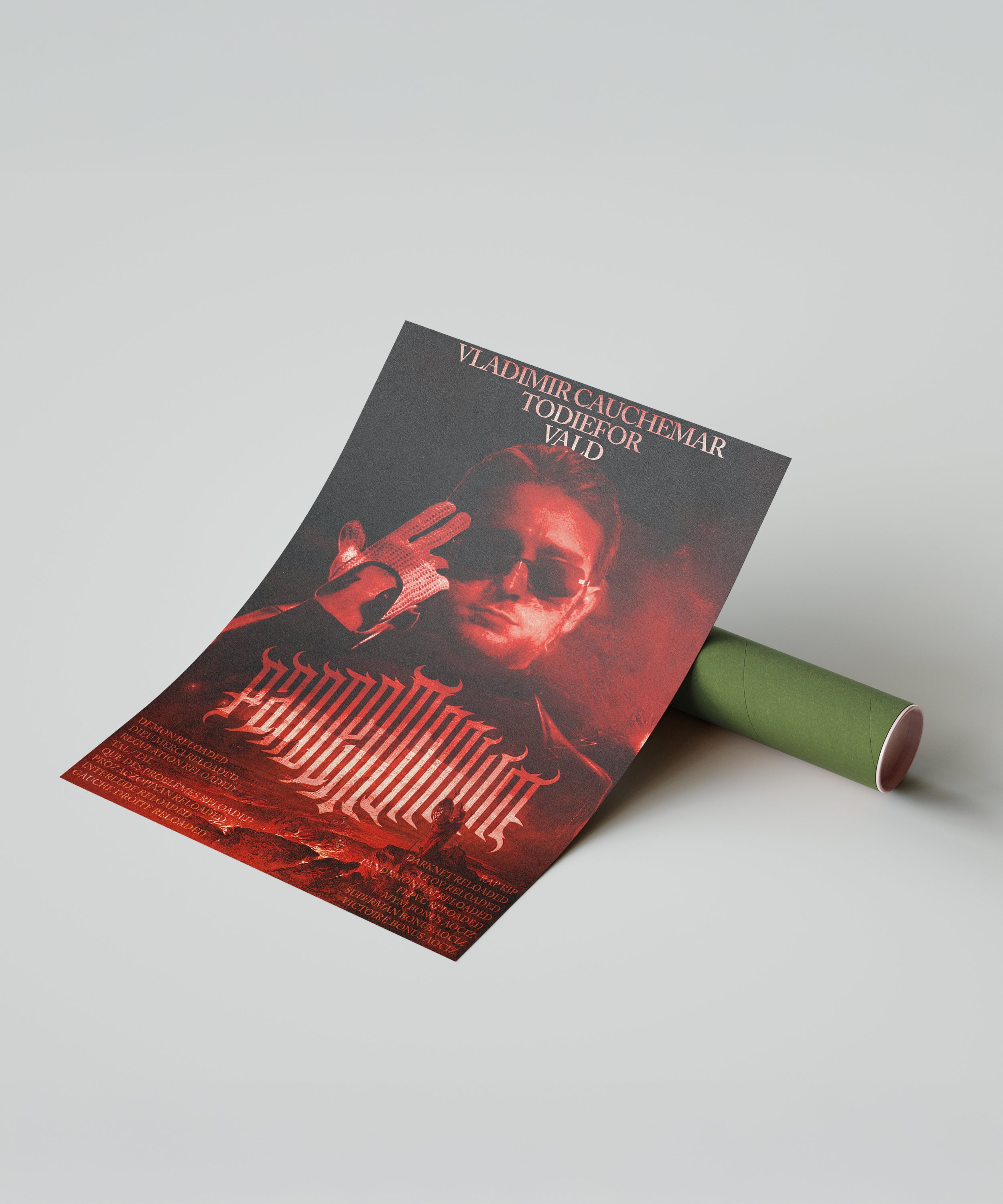 Poster Vald, Vladimir Cauchemar, Todiefor