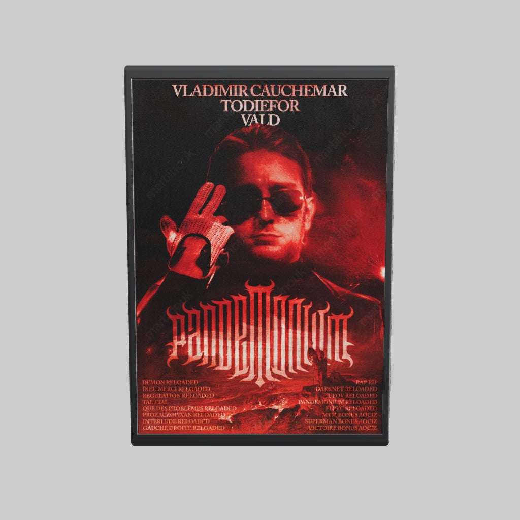 Poster Vald, Vladimir Cauchemar, Todiefor